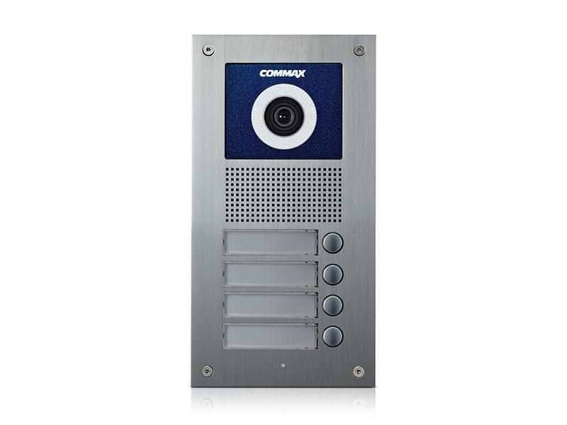 E-shop DRC-4UC - dverové stanica s kamerou, 4 tlač., CVBS