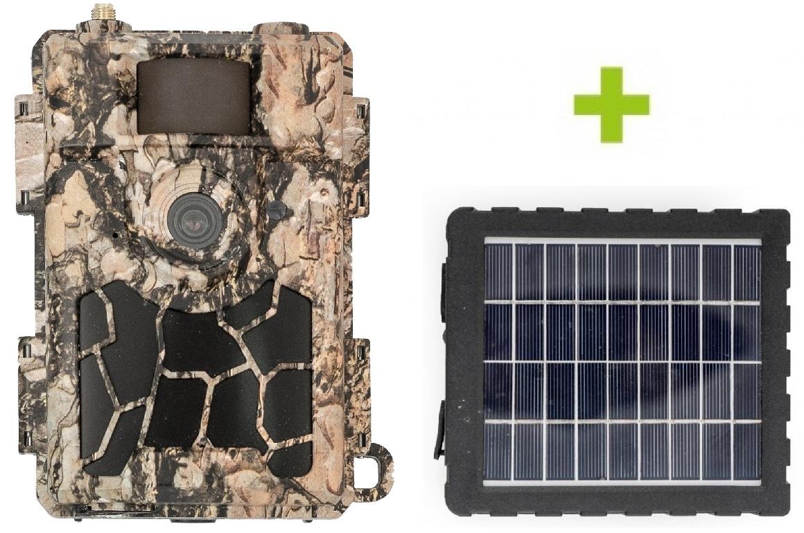 Levně Fotopast OXE Spider 4G a solární panel + 32GB SD karta, SIM, stativ, 8ks baterií a doprava ZDARMA!