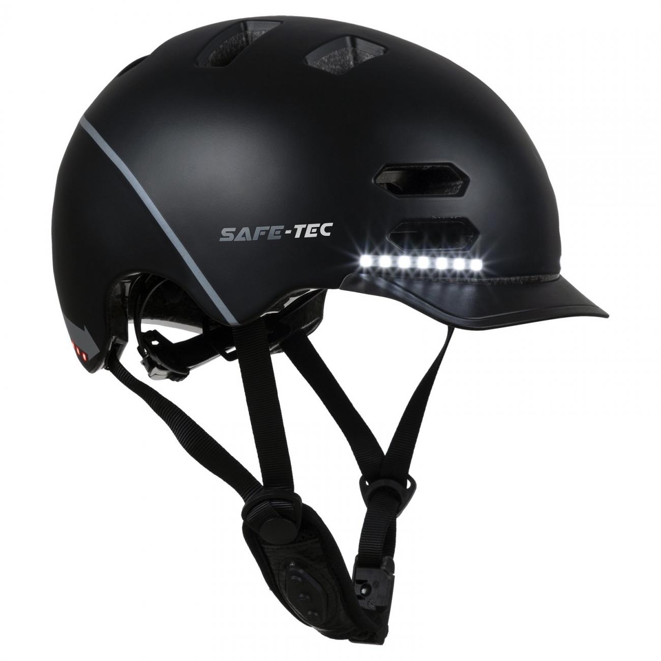 E-shop Safe-Tec SK8 Black L (58cm - 61cm)