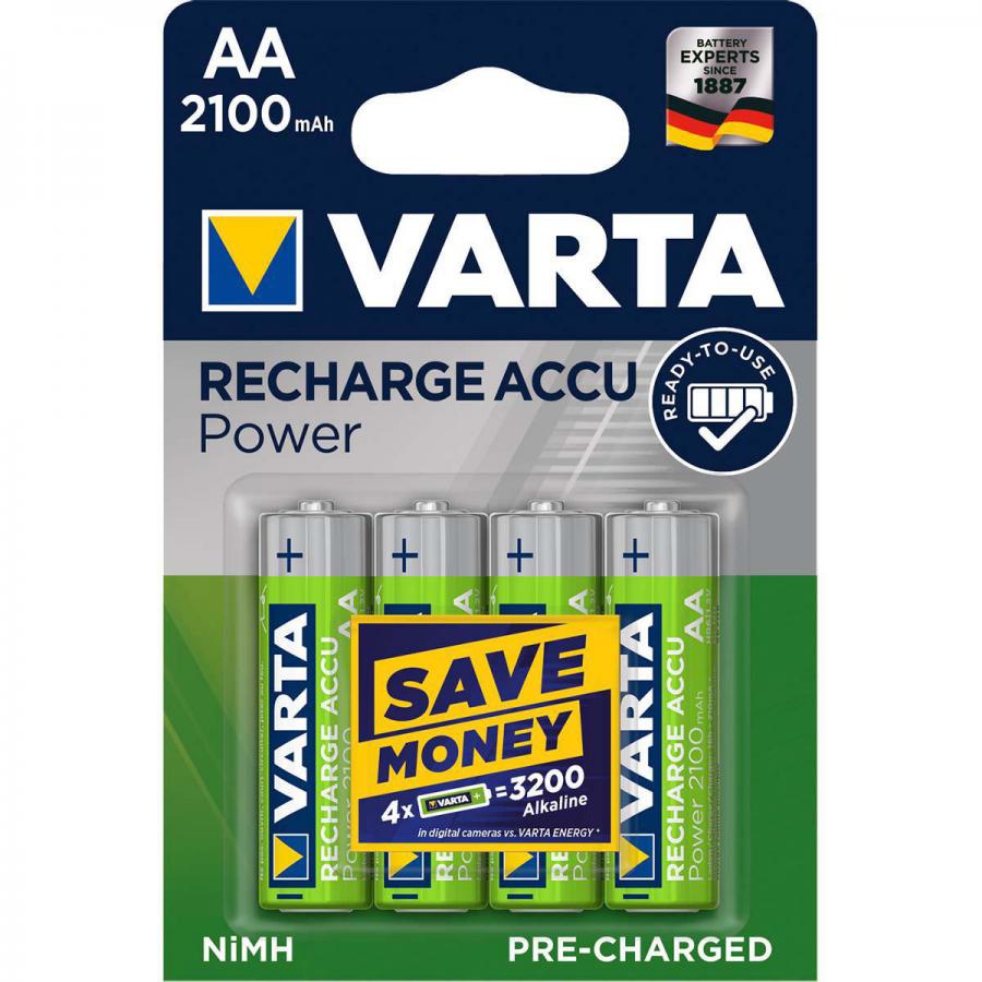 E-shop Varta 56706 R6 2100mAh NIMH basic - Nabíjacie batérie, 4 ks