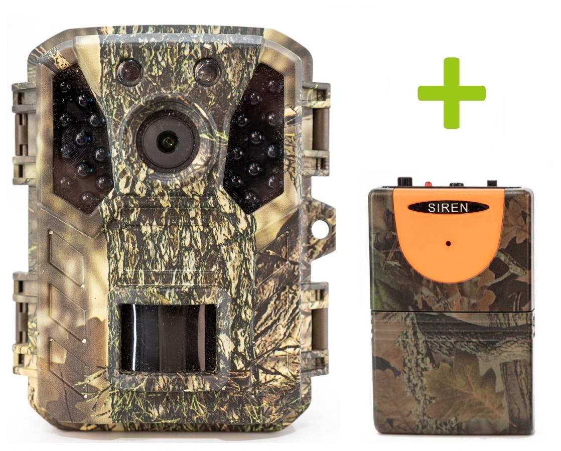Levně Fotopast OXE Gepard II a lovecký detektor + 32GB SD karta, 6ks baterií a doprava ZDARMA!