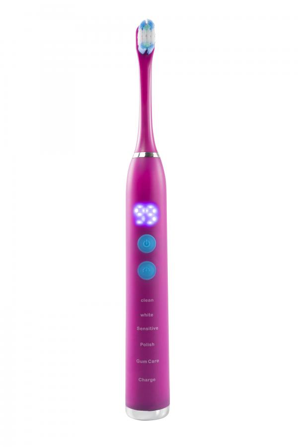 Levně OXE Sonic T1 - Elektrický sonický zubní kartáček, růžový