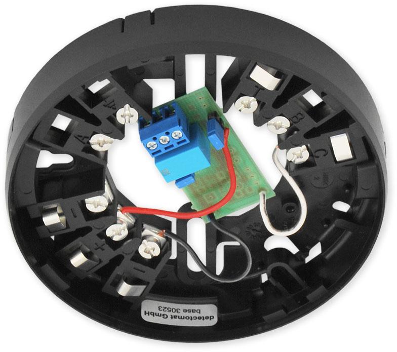 Levně SDB 3000-EZS černá - patice detektorů CT pro připojení k EZS