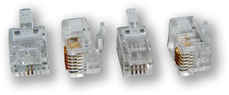 Levně MP-091 T-4P4C - konektor, 4P4C, C3 telefonní