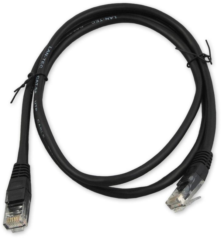 Levně PC-601 C6 UTP/1M - černá - propojovací (patch) kabel
