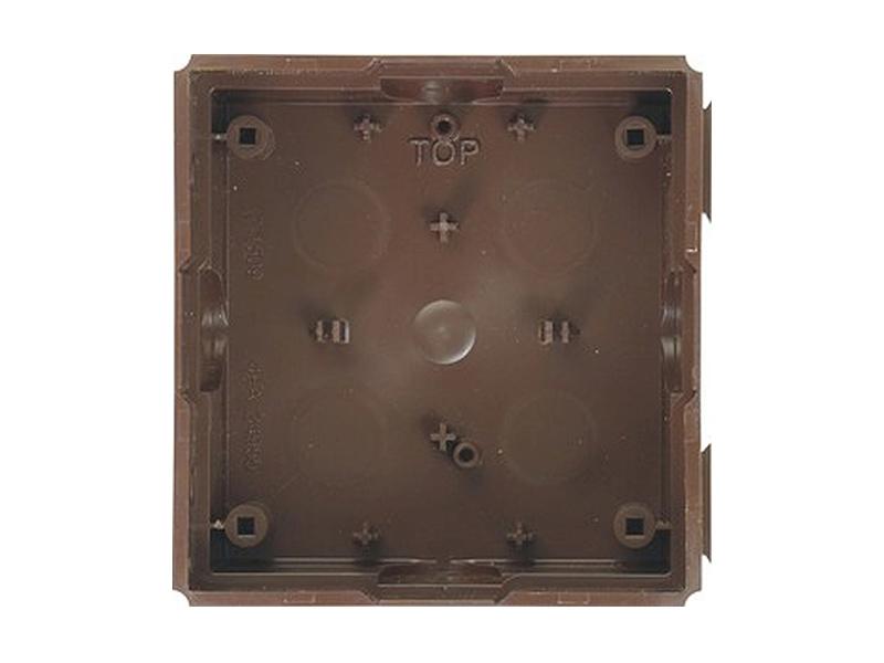 Levně 4FA 249 55 - zápustná krabice pro 1 modul, KARAT, měděná