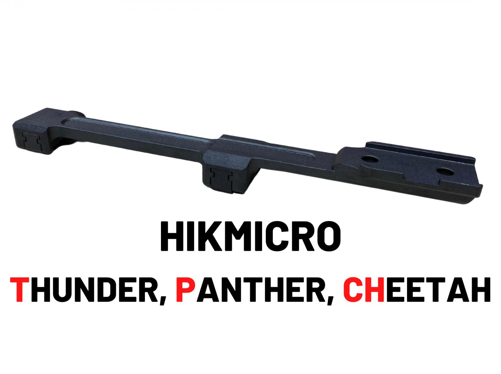 ThermVisia Ocelová montáž na CZ557 pro HIKMICRO Thunder, Panther a Cheetah