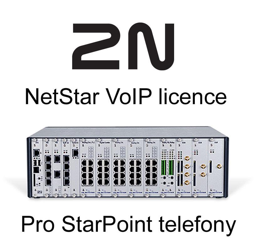 Levně 1012027 - NetStar VoIP licence 1 uživatel pro IP StarPoint