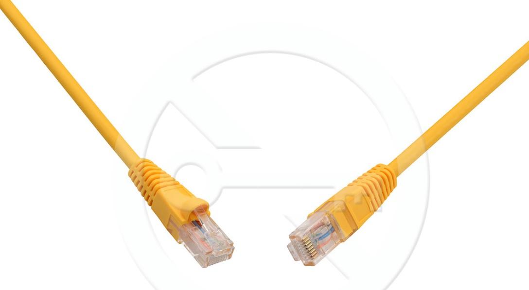 Levně C5E-114YE-2MB - Solarix patch kabel CAT5E UTP PVC, 2m