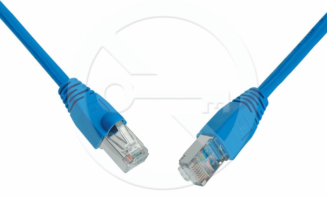 Levně C6-315BU-1MB - patch kabel CAT6 SFTP PVC, 1 m