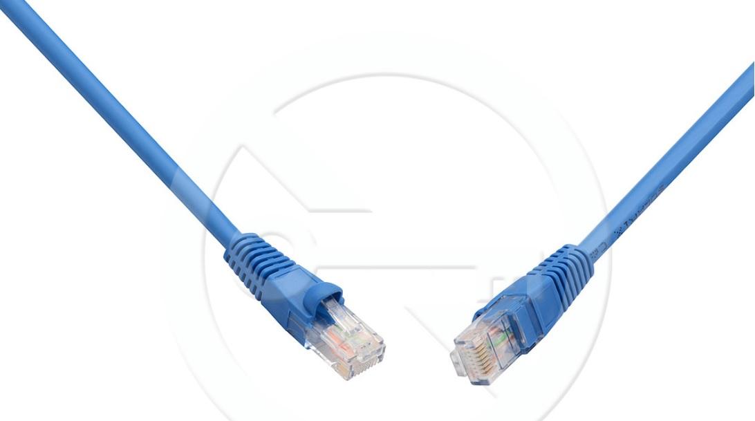 Levně C5E-114BU-10MB - patch kabel CAT5E UTP PVC, 10 m