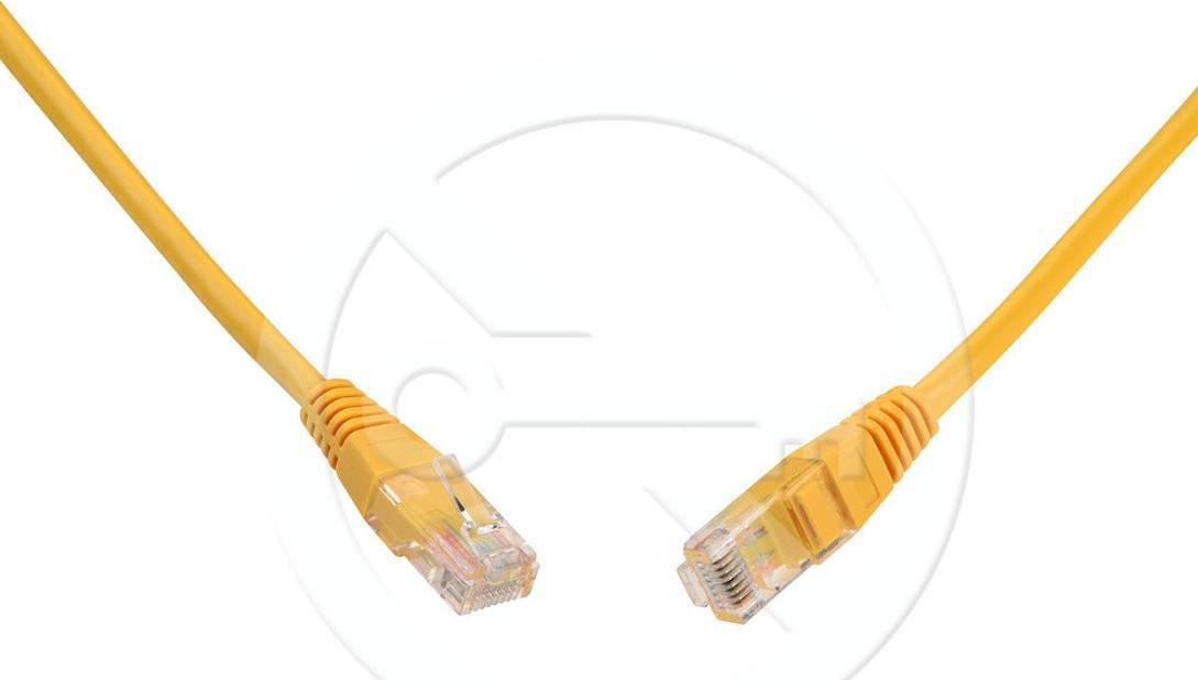 Levně C5E-155YE-3MB - Solarix patch kabel CAT5E UTP PVC, 3m