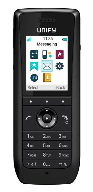 Levně OpenScape WLAN Phone WL4 - bezdrátový telefon včetně nabíječky