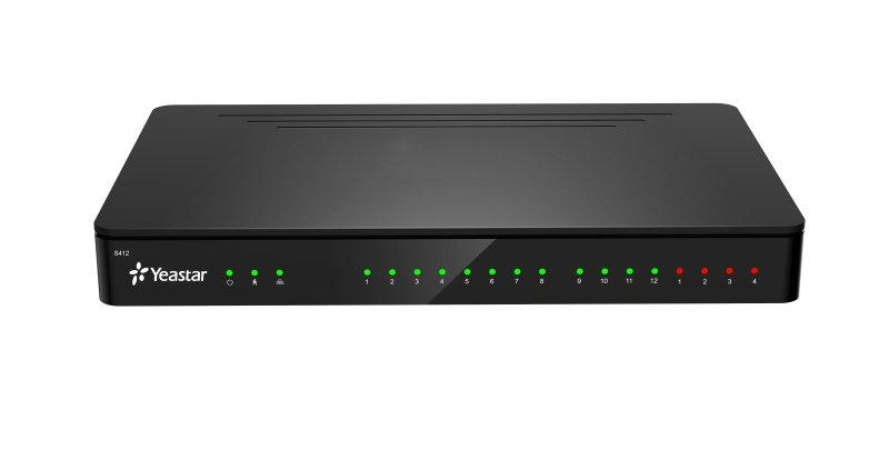 Levně S412 - Yeastar IP PBX, až 8 FXS portů, 8 SIP účtů, 4 trunky