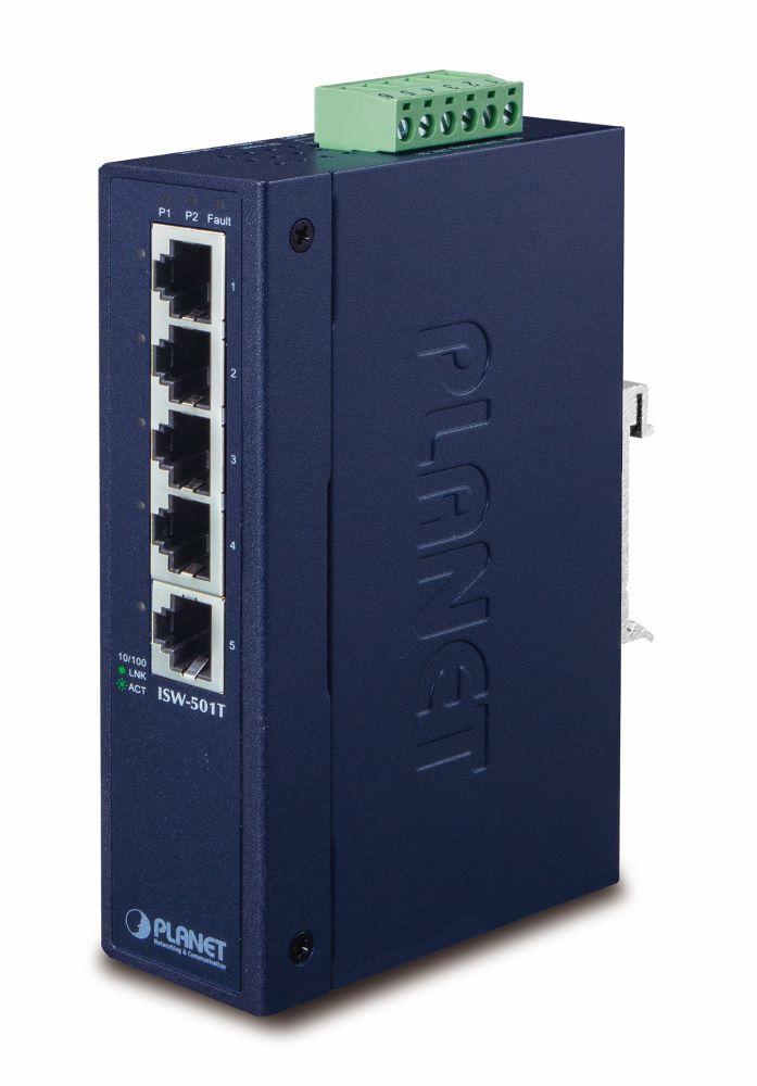Levně ISW-501T - průmyslový switch 5x 10/100BASE-TX