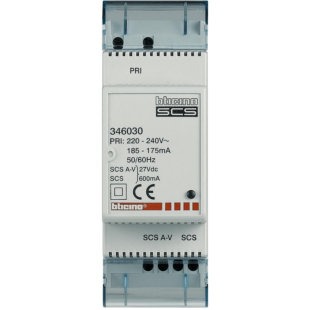 Levně 346030 - Napájecí zdroj 0,6a 2din,2v, s video distributorem
