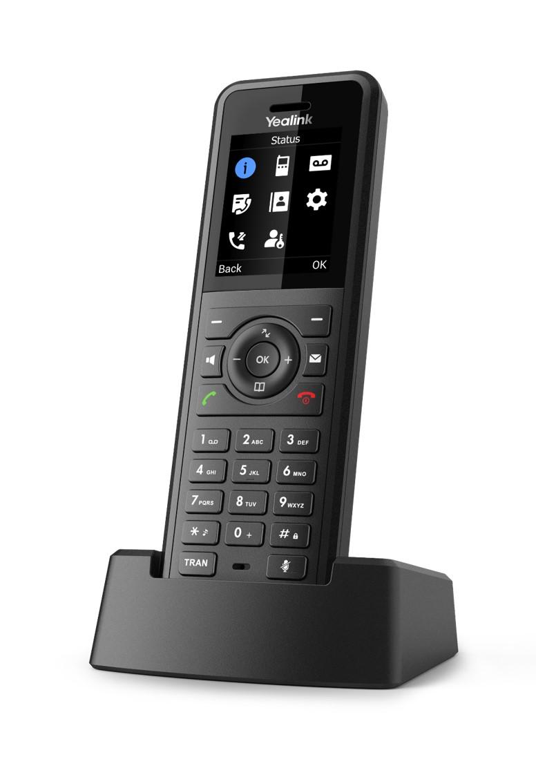 W57R - Yealink odolná ručka pro DECT Multi cell systémy, 1,8" bar. LCD, IP54