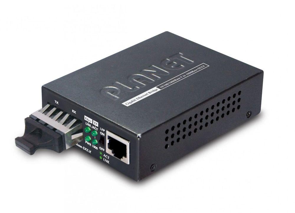 GT-802 - převodník 10/100/1000BASE-T na 1000BASE-SX