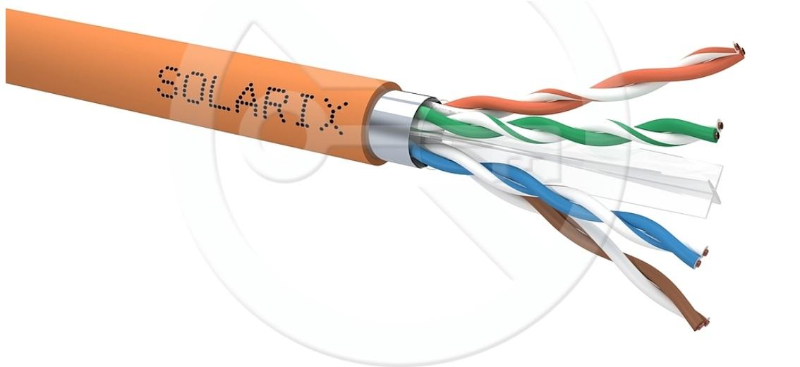 SXKD-6A-UTP-LSOHFR-B2ca - Solarix LSOH, 500m/cívka, B2ca-s1,d1,a1