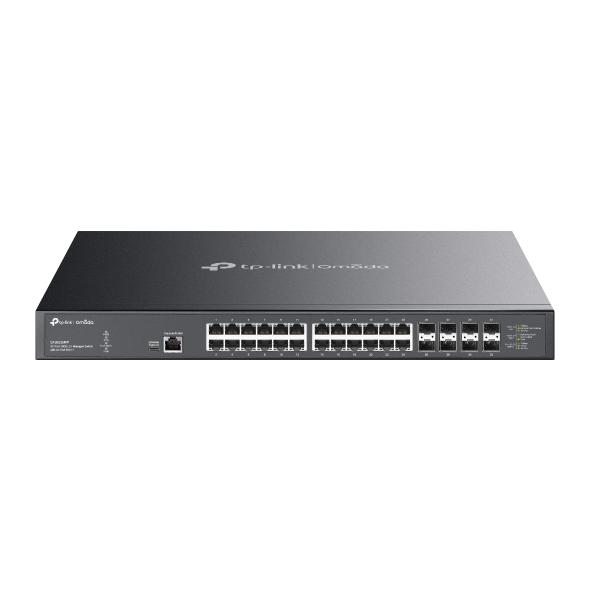 SX3832MPP - TP-Link SX3832MPP Man.L2+32x10G, 24xPoE++