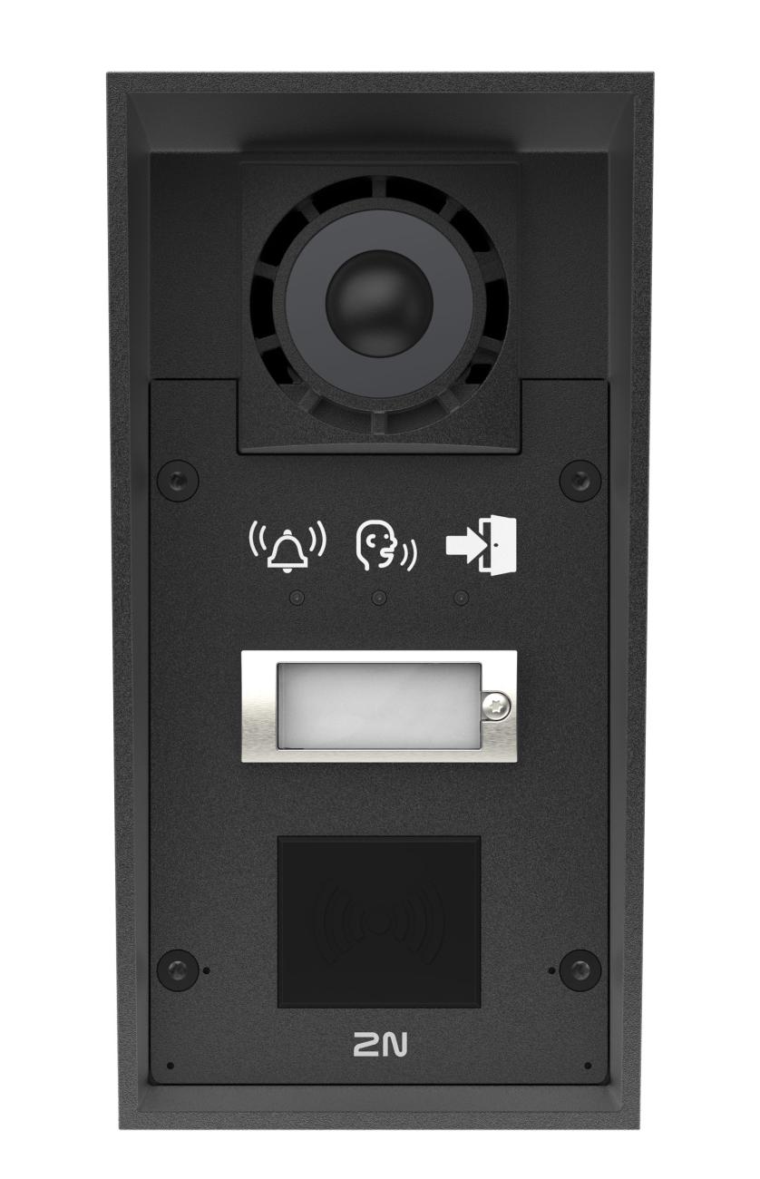 9151301RP - 2N IP Force 2.0 - 1 tlačítko, piktogramy, příprava pro čtečku karet