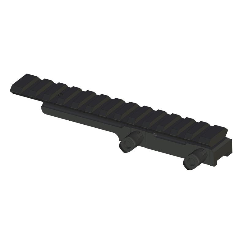Montáž na Bajkal Iż 18 Mh pevná s motýlikmi,šína Picatinny L:143mm