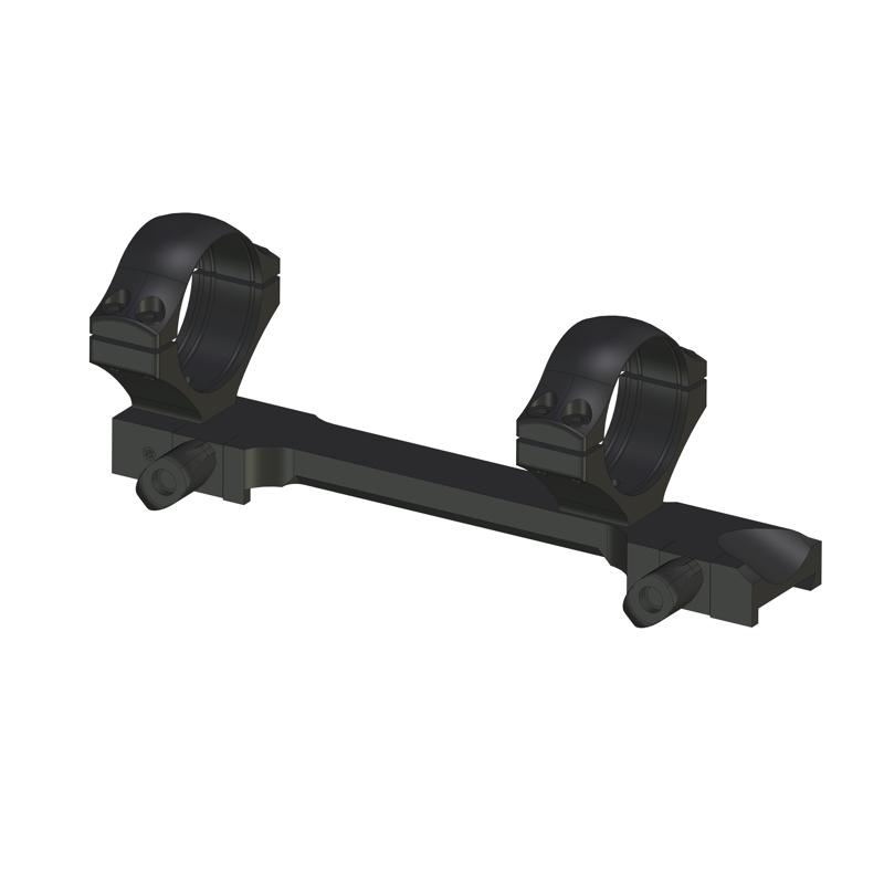 Montáž na CZ 550/ CZ 555/ CZ 557/ ZKK 600 pevná 1D na motýliky,krúžky d:26mm h:11mm