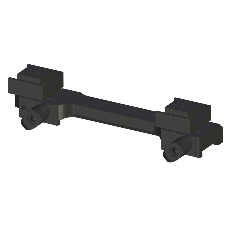 Montáž na CZ 527 pevná 1D motýliková,Schmidt-Bender h:11mm