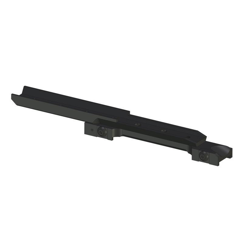 Montáž na CZ 527 pevná 1D na skrutky,šína Pulsar L:132mm