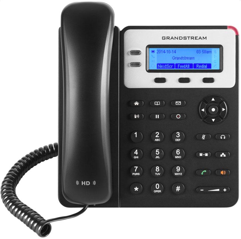 GXP1625 - Grandstream VoIP telefon, LCD, 2x SIP účty, 3x prog. tl., POE
