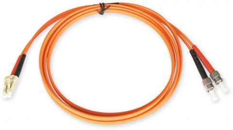 OPC-730 LC-ST MM 50/125 1M - patch kabel, LC-ST, duplex, MM, 50/125, 1 m
