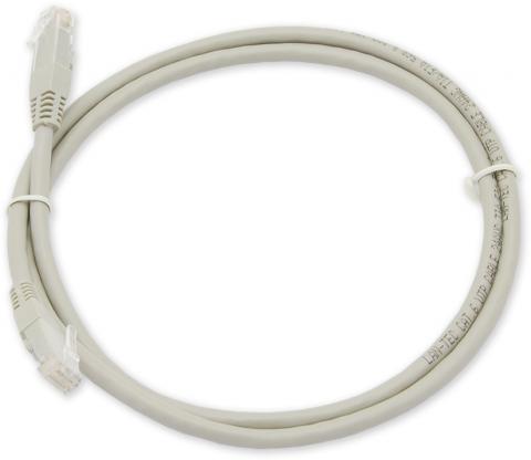 PC-600 C6 UTP / 0,5M - siv - patch kabel