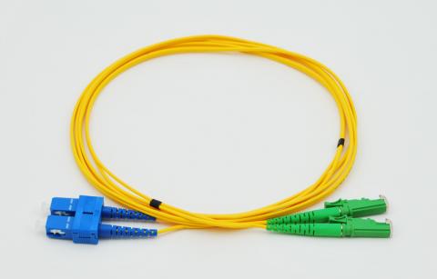 OPC-801 E2000-SC SM 9/125 2M - patch kabel, E2000-SC, duplex, SM, 9/125, 2 metra