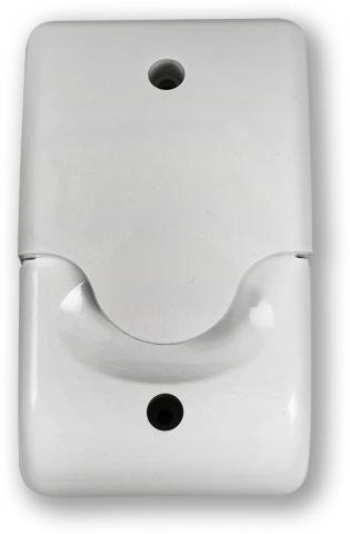 SA 913 - ploska piezo sirena, 110dB, bela plastika