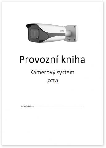 CCTV működési könyv - A4 -es példány a GDPR szerint (EU / 2016/679)