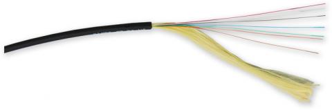 OC-SM-8 selbsttragend - optisches Kabel, 8 Fasern, 9/125, DROP, LSOH,