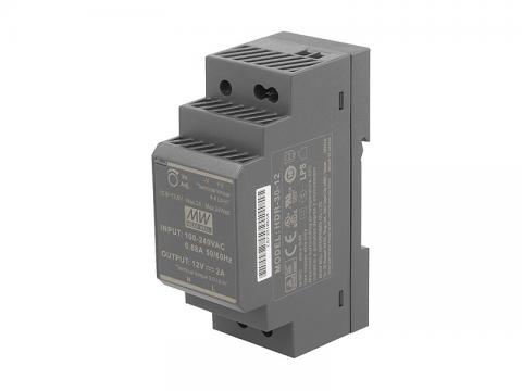 HDR-30-12-tápegység DIN, 12VDC, 2A, 24W