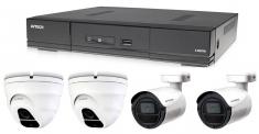 Комплект камери 1x AVTECH DVR DGD1005AV, 2x 5MPX куполна камера AVTECH DGC5205TSE и 2x 5MPX Bullet камера AVTECH DGC5105T