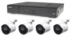 Комплект камери 1x AVTECH DVR DGD1005AV и 4x 5MPX Bullet камера AVTECH DGC5105T
