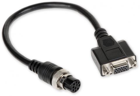 MC-AF10-DBF15 - kabelová redukce 10 pin samice/VGA 250mm