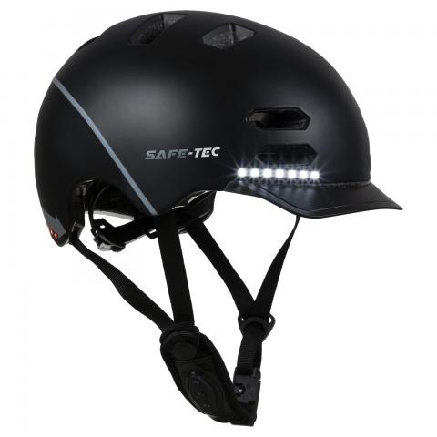 Safe -Tec SK8 Black M (55cm - 58cm)
