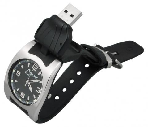 CEL-TEC watch with microSD card reader