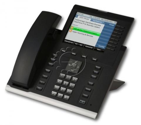 Siemens OpenScape IP55G SIP - asztali telefon, fekete