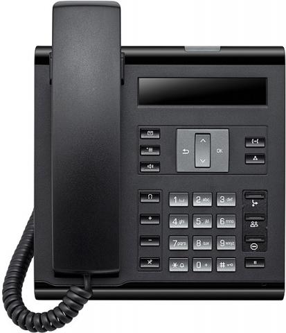 Siemens OpenScape IP35G Eco Text - asztali telefon, fekete