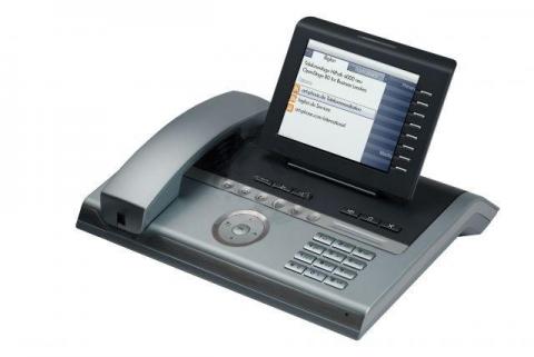 Siemens OpenStage 80 G SIP - vezetékes telefon, digitális kijelző, ezüst