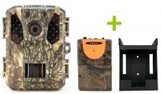 Hunting camera OXE Cheetah II, hunting detector and metal box