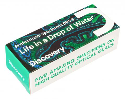 Sada mikropreparátů Discovery Prof DPS 5. „Život v kapce vody“