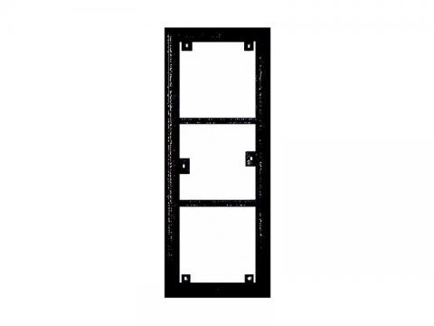 4FF 127 13,5 - stelaż 3 moduły, KARAT INOX