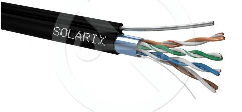 SXKD-5E-FTP-PE-SAM – Solarix Outdoor, selbsttragend, 305 m/Rolle, Fca