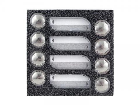 4FN 230 88.2 - modul 8 tlač. TT KARAT, 4+n, stříbr.